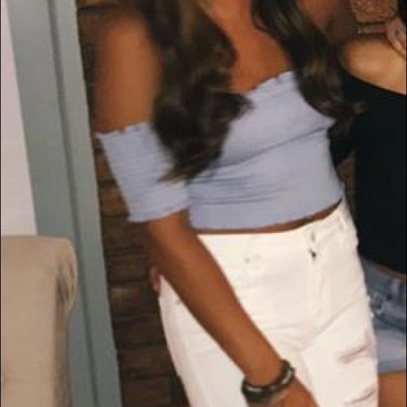 Ribbed crop top - Picture 3 of 4